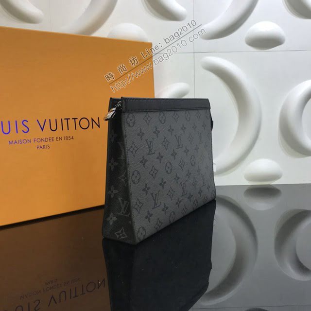 路易威登LV手包 Pochette Voyage中號手拿包 lv新款男士手拿包  ydh3812